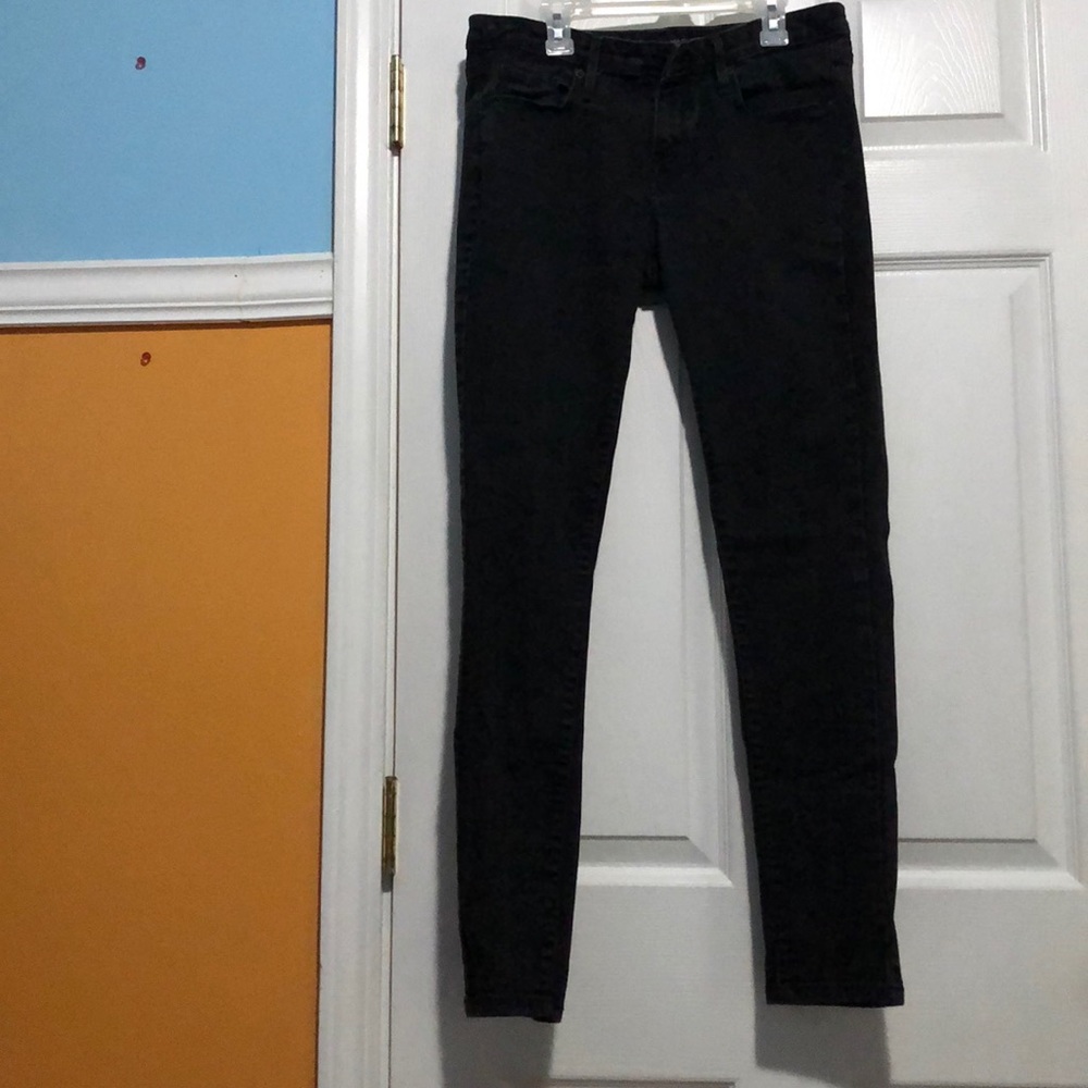 Black Faded Jeans